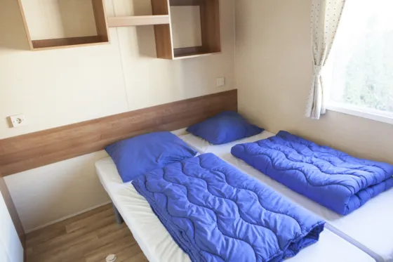 4pers Mobile Home slaapkamer 2014