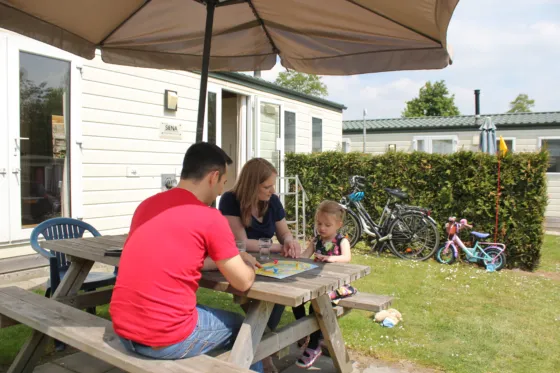 4pers Mobile Home gezin picknick 2015